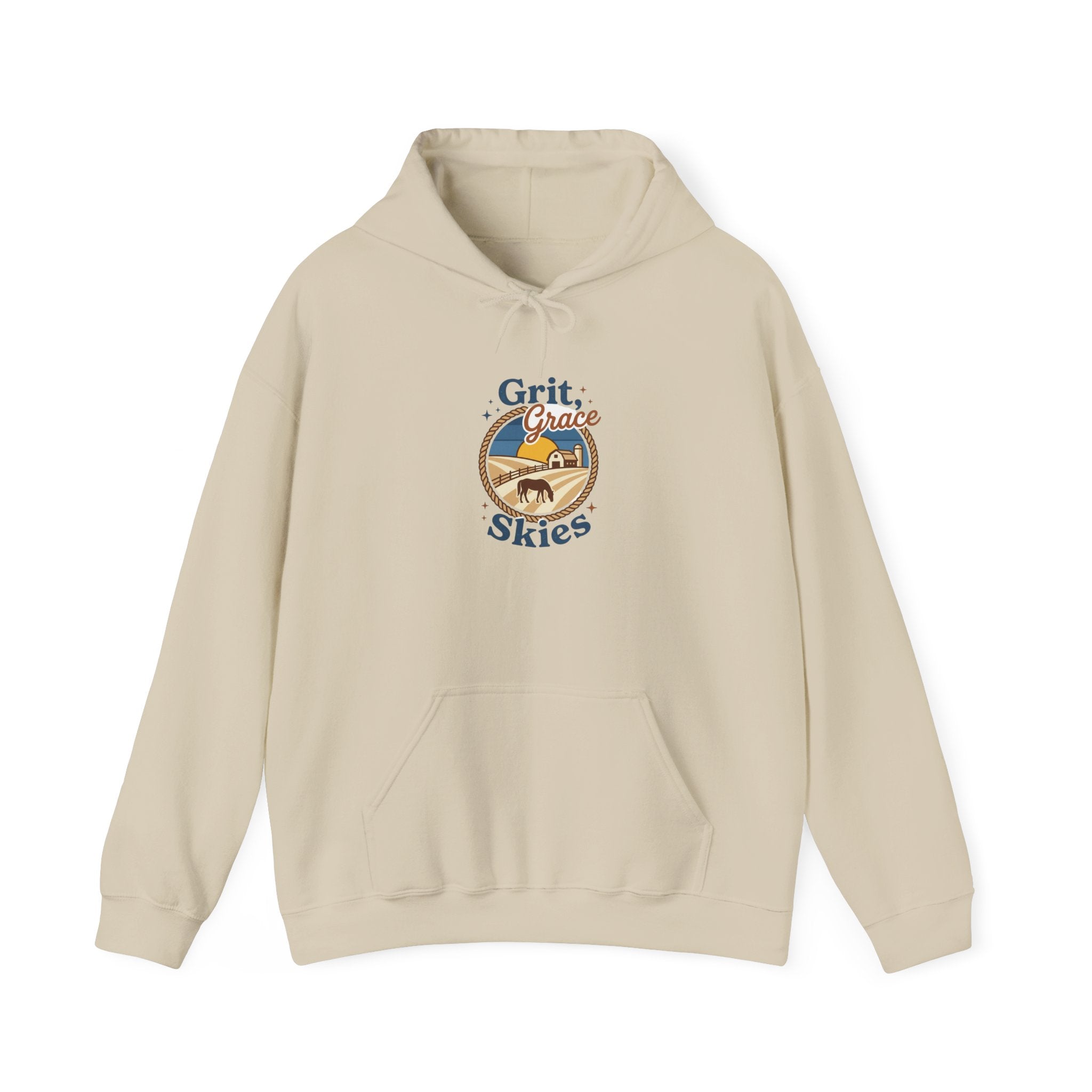 Sun-Bleached Prairie Patch Hoodie