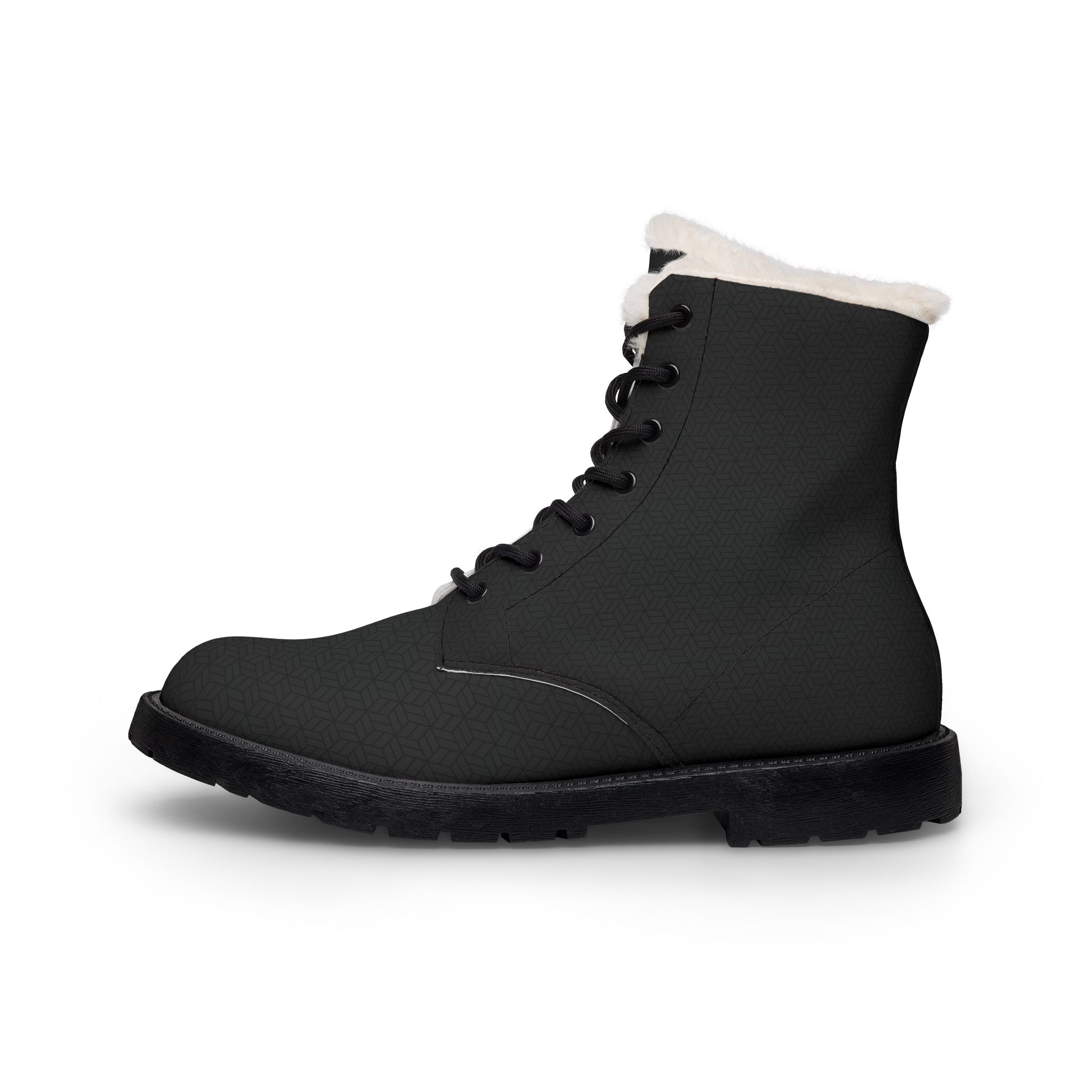 Cozy Fleece-Lined Vegan Ankle Boots