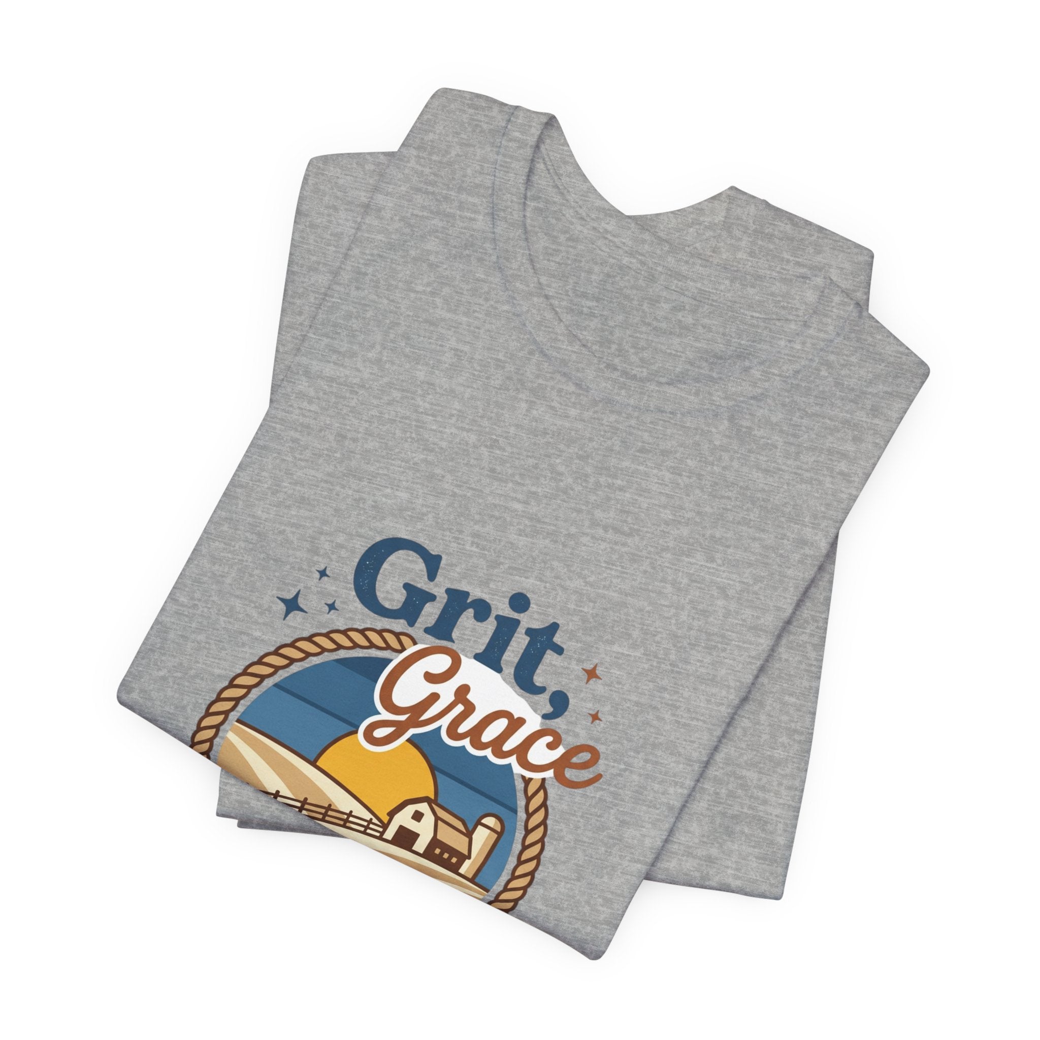 Grit Grace Skies Tee | Western Cowgirl Ranch Rustic Prairie Vintage