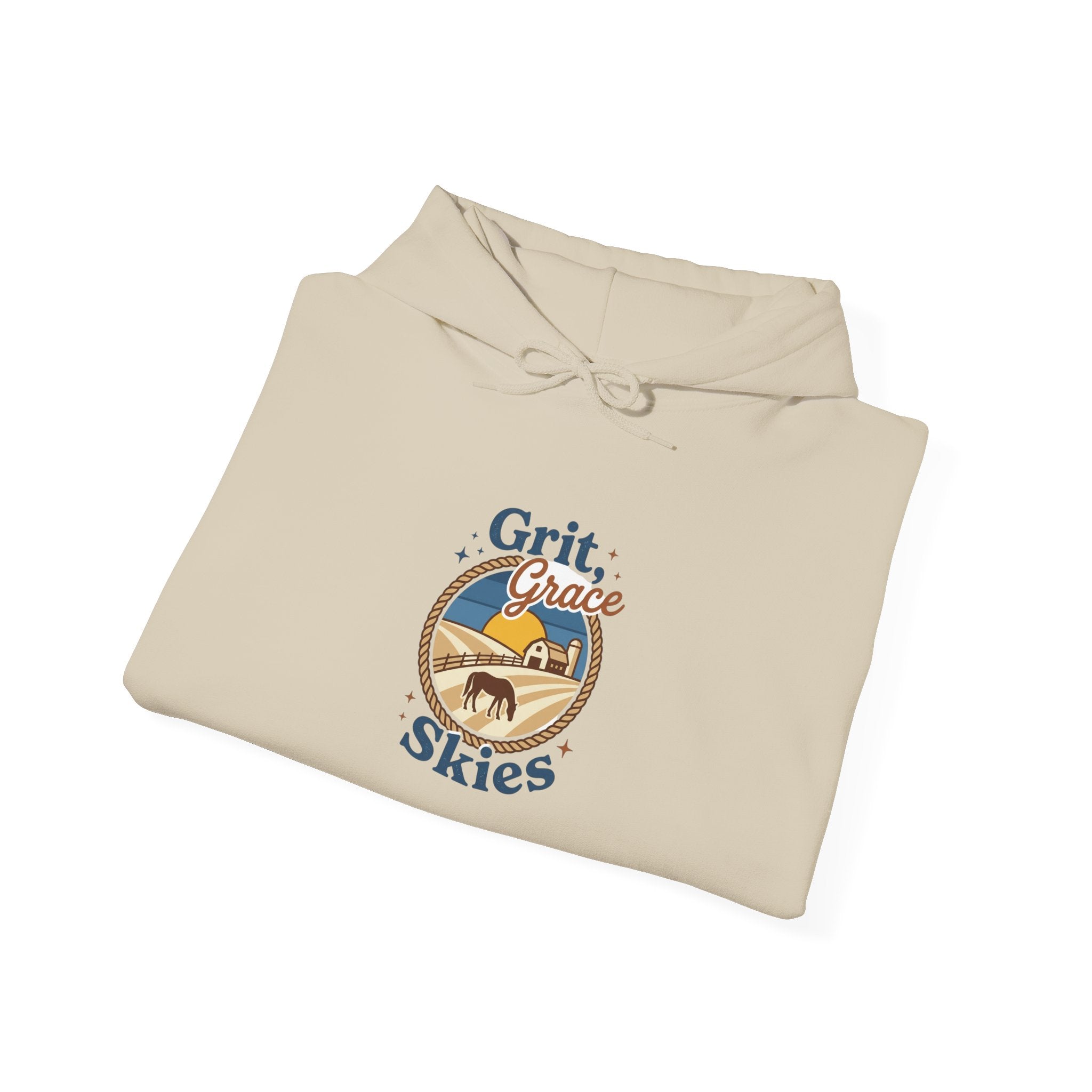 Sun-Bleached Prairie Patch Hoodie