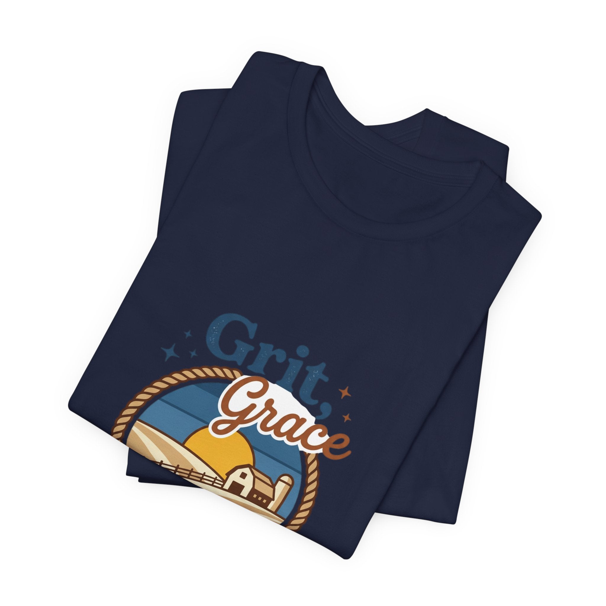 Grit Grace Skies Tee | Western Cowgirl Ranch Rustic Prairie Vintage