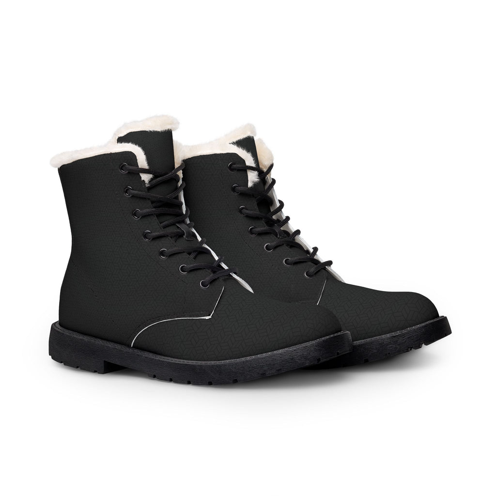 Cozy Fleece-Lined Vegan Ankle Boots